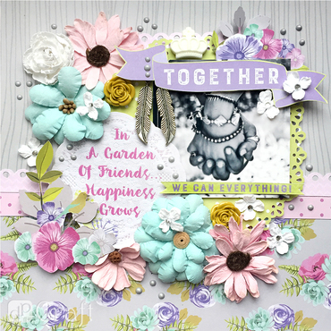 Pastelowy scrap