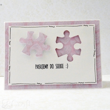 Kartka z puzzlami