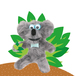 Zestaw diy zwierzaki futrzaki - koala