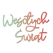 Wykrojnik dpCraft napis - Wesołych Świąt