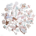Kształty papierowe, Frosty Pastels 45 szt.