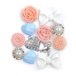 Dodatki charm & deco,12 szt. so in love