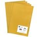 Filc poliestrowy A4, 5 szt. yellow