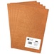 Filc poliestrowy A4, 5 szt. toffee