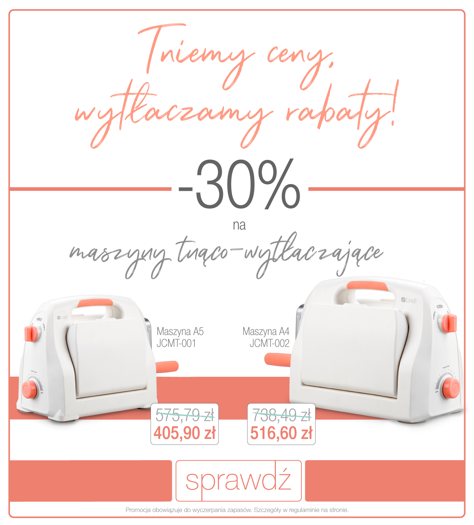 Maszyna tnąco wytłaczająca dpCraft zestaw taniej o 30% 