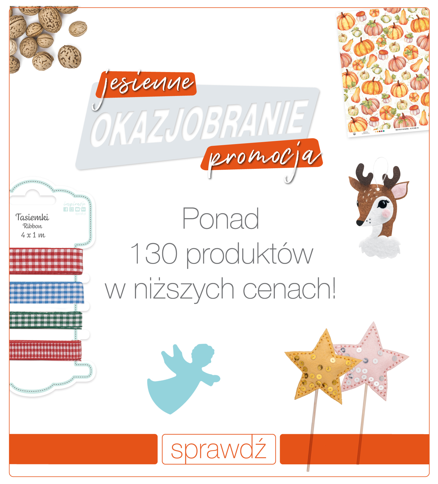 Promocja na produkty jesienne oraz na święta Bożego Narodzenia