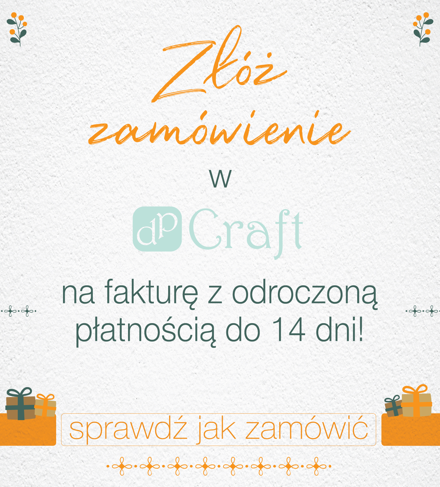 Faktura z odroczonym terminem płatności