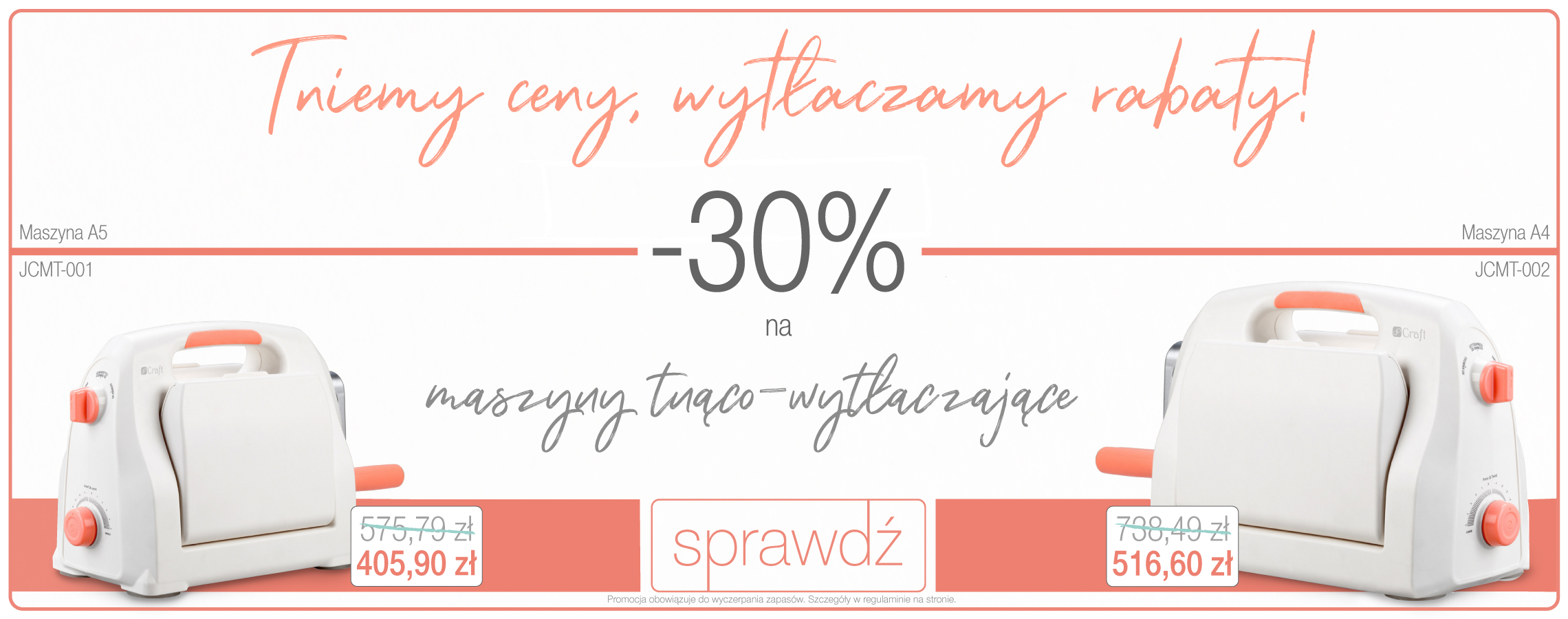 Maszyna tnąco wytłaczająca dpCraft zestaw taniej o 30% 