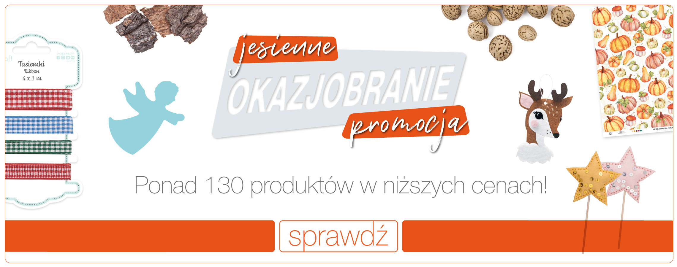 Promocja na produkty jesienne oraz na święta Bożego Narodzenia
