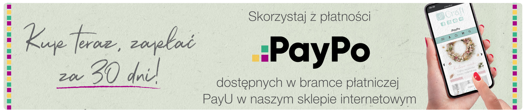 Możliwość opóźnionej płatności z PayPo